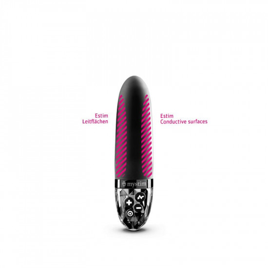 Вибратор с электростимуляцией Mystim Sleak Freak Black Edition