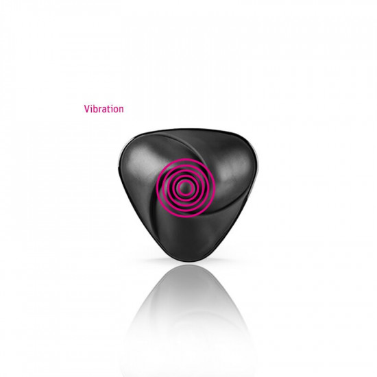 Вибратор для клитора с электростимуляцией Mystim Heart´s Desire Black Edition