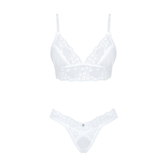 Эротический комплект Obsessive Heavenlly 2-pcs set M/L, бюстгальтер и танга