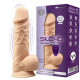 Фаллоимитатор с вибрацией SilexD Norman Vibro Flesh (Model 1 size 8,5") + LRS, диаметр 5 см