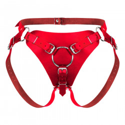Труси для страпона Feral Feelings Strap-on Harness Red, red
