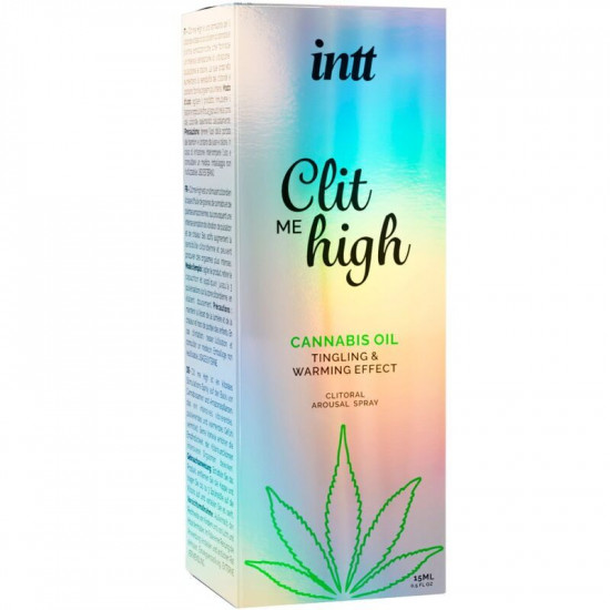 Возбуждающий гель для клитора Intt Clit Me On High Cannabis Oil 15 мл, сильная стимуляция