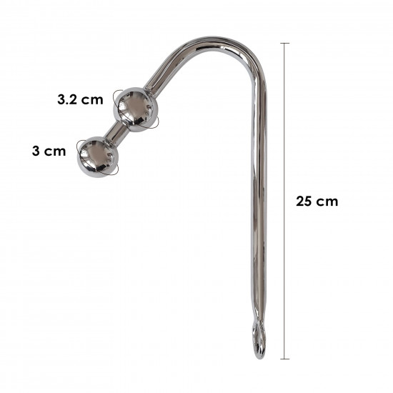 Бондажный набор с металлическим анальным крюком Art of Sex Beatrice Bondage set with anal hook № 3