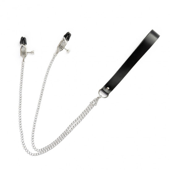 Зажимы для сосков с поводком на металлической цепочке Art of Sex – Kendal