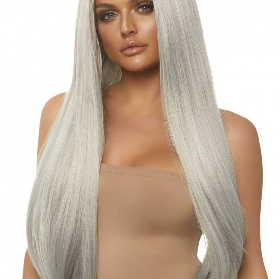 Парик Leg Avenue 33″ Long straight center part wig Grey