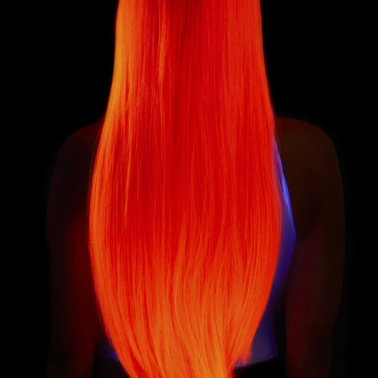 Парик Leg Avenue 33″ Long straight center part wig neon pink