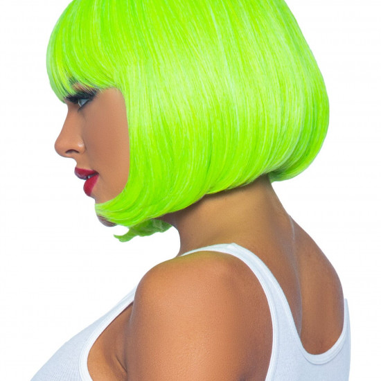 Парик Leg Avenue 12″ Neon short bob wig Neon Green