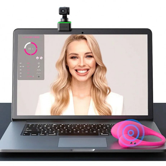 4К веб-камера с искусственным интеллектом Lovense WebCam, для стрима, активация чаевыми
