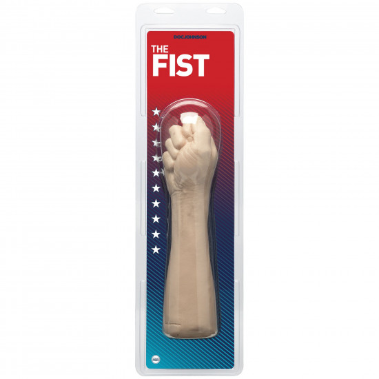 Кулак для фистинга Doc Johnson The Fist, Flesh, реалистичная мужская рука, длинное предплечье