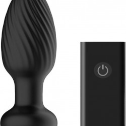 Анальна пробка Nexus TORNADO Small, ротація+вібрація, пульт ДК