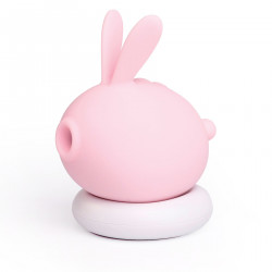 Вакуумний кліторальний стимулятор з вібрацією KISTOY Too Simple Pink