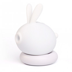 Вакуумний кліторальний стимулятор з вібрацією KISTOY Too Simple White