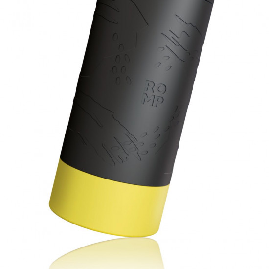 Мастурбатор с эффектом вакуума Romp Dash Black, богатая текстура, многоразовый