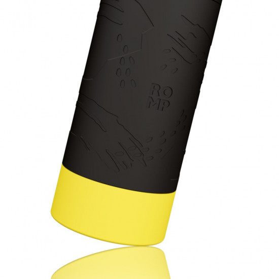 Мастурбатор с эффектом вакуума Romp Dash Black, богатая текстура, многоразовый