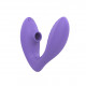 Вакуумный вибратор Romp Reverb Lilac, вагинально-клиторальный