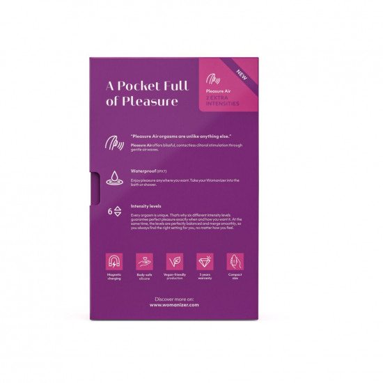 Вакуумный клиторальный стимулятор Womanizer Starlet 3 VIOLET