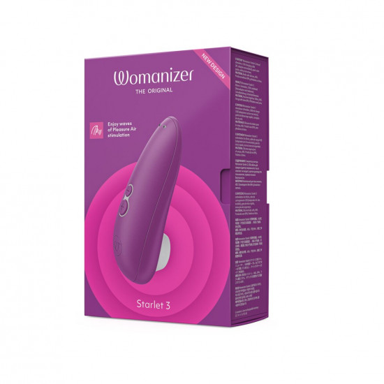 Вакуумный клиторальный стимулятор Womanizer Starlet 3 VIOLET