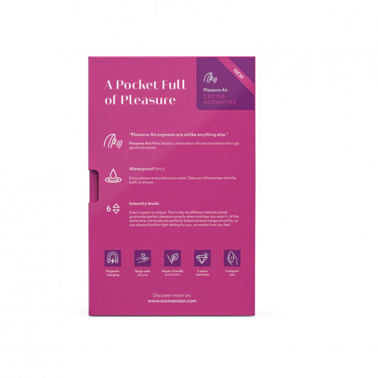 Вакуумный клиторальный стимулятор Womanizer Starlet 3 PINK