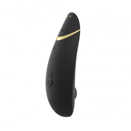Вакуумный клиторальный стимулятор Womanizer Premium 2 - Black, функции Autopilot и Smart Silence