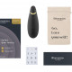 Вакуумный клиторальный стимулятор Womanizer Premium 2 - Black, функции Autopilot и Smart Silence
