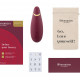 Вакуумный клиторальный стимулятор Womanizer Premium 2 - Bordeaux, функции Autopilot и Smart Silence