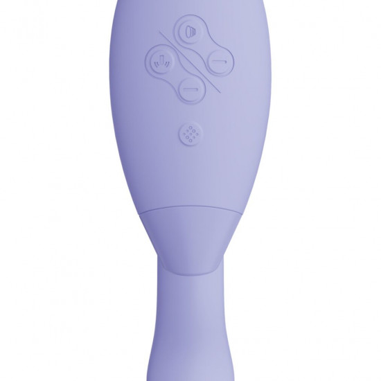 Двойной вакуумный клиторальный стимулятор Womanizer Duo 2 - Lilac, независимые моторы