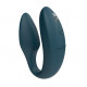 Смарт-вибратор для пар We-Vibe Sync 2 Green Velvet, 10 виброрежимов, пульт ДУ