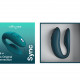 Смарт-вибратор для пар We-Vibe Sync 2 Green Velvet, 10 виброрежимов, пульт ДУ