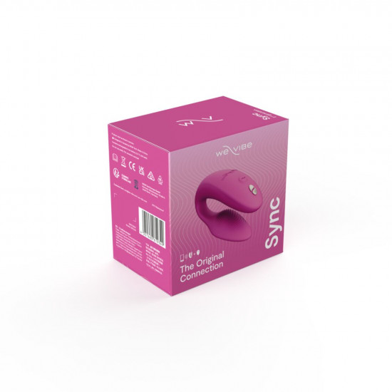 Смарт-вибратор для пар We-Vibe Sync 2 Rose, 10 виброрежимов, пульт ДУ