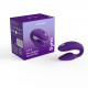 Смарт-вибратор для пар We-Vibe Sync 2 Purple, 10 виброрежимов, пульт ДУ