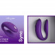 Смарт-вибратор для пар We-Vibe Sync 2 Purple, 10 виброрежимов, пульт ДУ