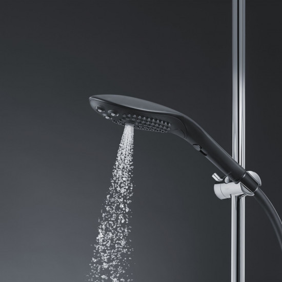 Насадка-стимулятор для душа 2в1 Womanizer Wave Black, массажер для интимных зон