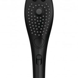 Насадка-стимулятор для душу 2в1 Womanizer Wave Black, масажер для інтимних зон