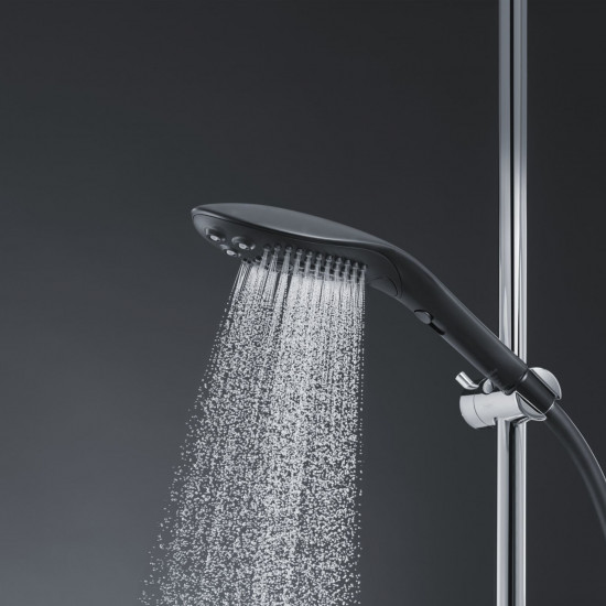 Насадка-стимулятор для душа 2в1 Womanizer Wave Black, массажер для интимных зон