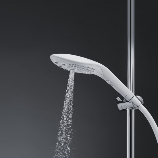 Насадка-стимулятор для душа 2в1 Womanizer Wave White, массажер для интимных зон