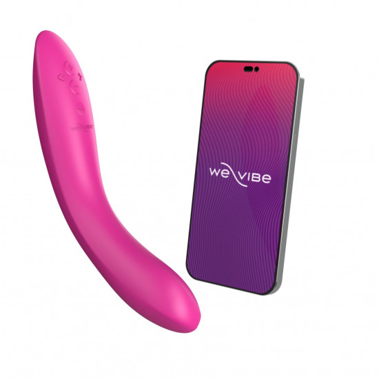 Смарт-вибратор We-Vibe Rave 2 Twisted Pleasure Pink, для точки G и входа во влагалище, 2 мотора