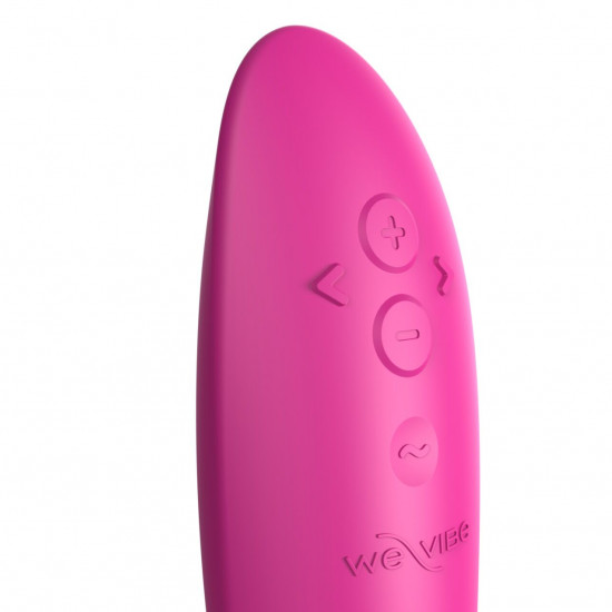 Смарт-вибратор We-Vibe Rave 2 Twisted Pleasure Pink, для точки G и входа во влагалище, 2 мотора