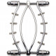 Зажим для вагины Master Series: Spread 'Em Poker Vagina Clamp with Adjustable Pressure Screws, шипы