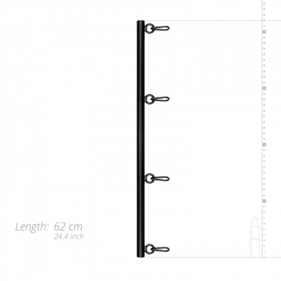 Фиксатор для рук и ног Bedroom Fantasies: Spreader Bar Lightweight Restraint Bar, черный