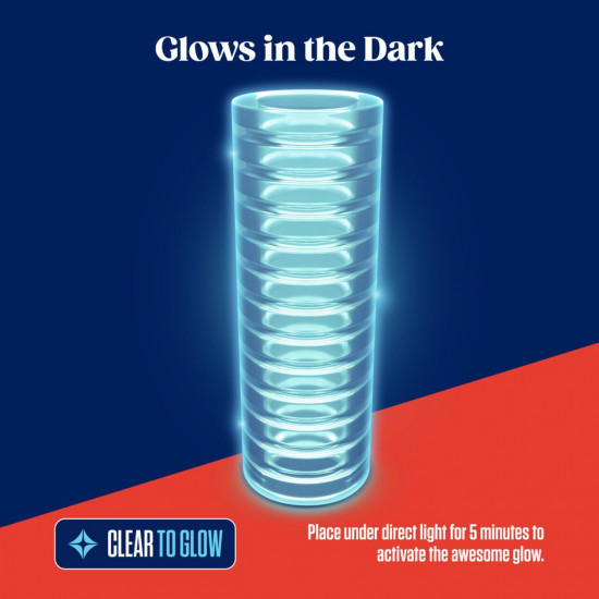 Мастурбатор Blush Rize – Ribz Glow in the Dark Masturbator – Clear, нейтральный, светится в темноте