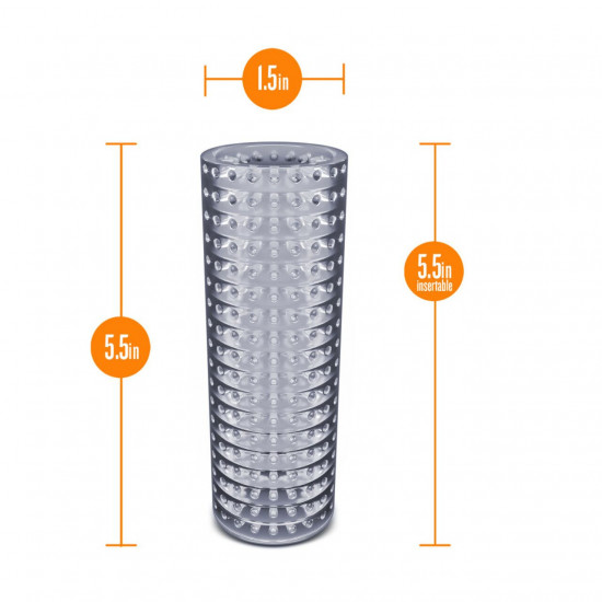 Мастурбатор Blush Rize – Strokez Masturbator – Clear, нейтральный, плотный охват