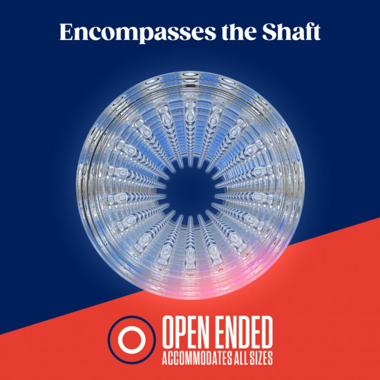 Мастурбатор Blush Rize – Strokez Masturbator – Clear, нейтральный, плотный охват