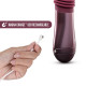 Пульсатор для точки G Blush Temptasia – Trixie Thrusting Dildo – Wine Red, 3 скорости