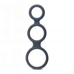 Потрійне ерекційне кільце Boners Triple Ring, діаметр 2,6; 3,3 та 3,8 см