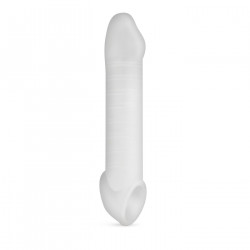 Насадка на член Boners Supporting Penis Sleeve, +5 см до довжини, отвір для яєчок