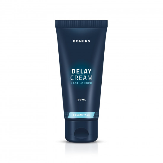 Крем-пролонгатор Boners Delay Cream 100 мл, легкий анестетик лаурет-9 + мята