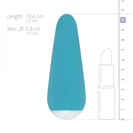 Мини-вибратор Cala Azul – Julia Mini Vibrator, очень нежный, 10 режимов