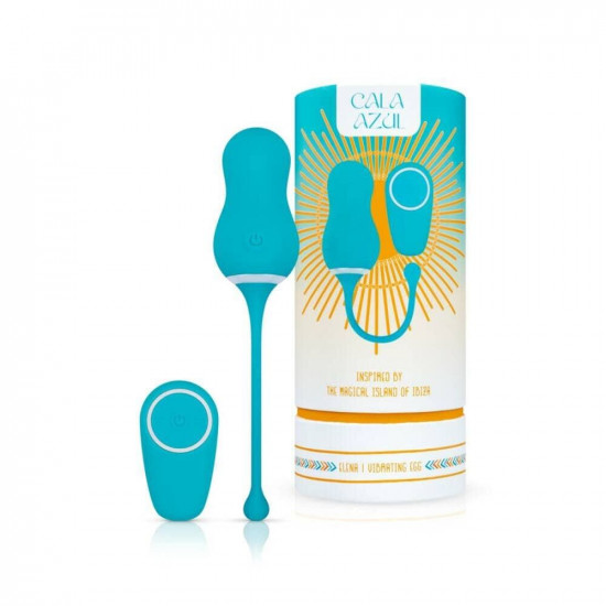 Виброяйцо Cala Azul – Elena Vibrating Egg With Remote Control, 10 режимов, пульт ДУ