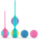 Набор вагинальных шариков PMV20: Vita – Kegel Ball Set, масса 40, 50, 60 г, два держателя