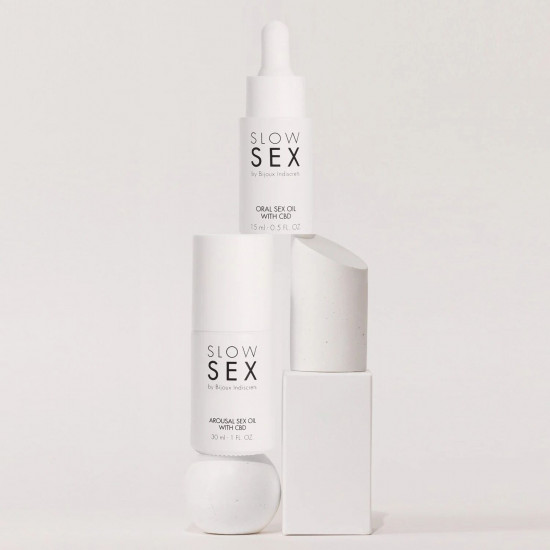 Масло для орального секса Bijoux Indiscrets Slow Sex Oral Sex Oil CBD (15 мл)